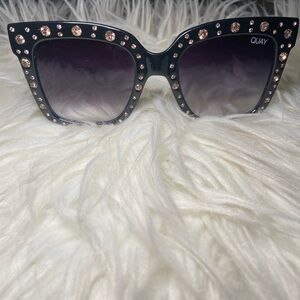 Quay Australia rhinestone sunglasses